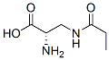 L-alanine, 3-[(1-oxopropyl)amino]-(9ci) Structure,211756-29-5Structure