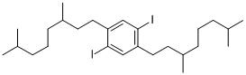 1,4-Bis(3,7-dimethyloctyl)-2,5-diiodobenzene Structure,211809-84-6Structure