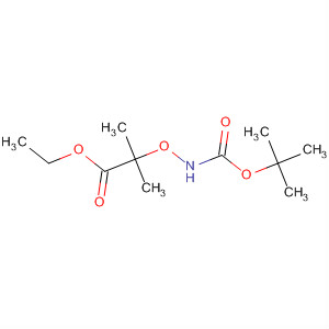 2-[[[(1,1-Dimethylethoxy)carbonyl]amino]oxy]-2-methyl-propanoic acid ethyl ester Structure,211812-03-2Structure