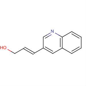 (E)-3-(3-喹啉)-2-丙烯-1-醇結(jié)構(gòu)式_212078-35-8結(jié)構(gòu)式