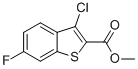 Methyl 3-chloro-6-fluorobenzo[b]thiophene-2-carboxylate Structure,21211-20-1Structure