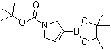 Tert-butyl 3-(4,4,5,5-tetramethyl-1,3,2-dioxaborolan-2-yl)-2,5-dihydro-1h-pyrrole-1-carboxylate Structure,212127-83-8Structure