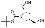 2,4-雙(羥基甲基)吡咯烷-1-羧酸-(2S,4r)-叔丁酯結(jié)構(gòu)式_212266-75-6結(jié)構(gòu)式