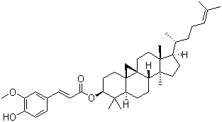 Cycloartenyl ferulate standard Structure,21238-33-5Structure