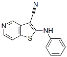 Thieno[3,2-c]pyridine-3-carbonitrile, 2-(phenylamino)- (9ci) Structure,212916-20-6Structure