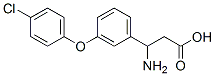 3-Amino-3-[3-(4-chloro-phenoxy)-phenyl]-propionic acid Structure,213192-54-2Structure