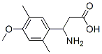 3-Amino-3-(2,5-dimethyl-4-methoxy-phenyl)-propionic acid Structure,213192-55-3Structure