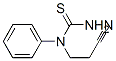 N-(2-氰基乙基)-N-苯基硫脲結(jié)構(gòu)式_21320-97-8結(jié)構(gòu)式