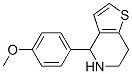 4-(4-Methoxyphenyl)-4,5,6,7-tetrahydrothieno[3,2-c]pyridine Structure,213462-19-2Structure