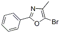 5-Bromo-4-methyl-2-phenyl-1,3-oxazole Structure,21354-98-3Structure