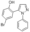 1-Phenyl-1h-5-(5-bromo-2-hydroxyphenyl)pyrazole Structure,213690-49-4Structure