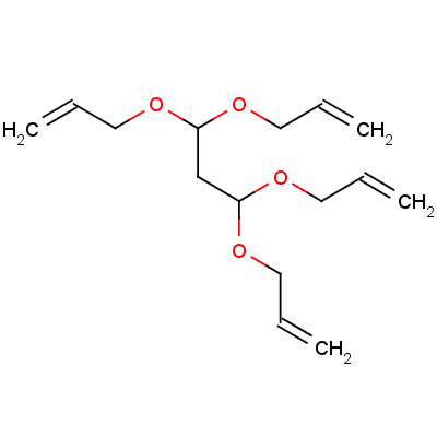 1,1,3,3-Tetraallyloxypropane Structure,21379-91-9Structure