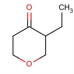 3-乙基-四氫吡喃-4-酮結(jié)構(gòu)式_21398-42-5結(jié)構(gòu)式