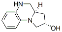 Pyrrolo[1,2-a]quinoxalin-2-ol, 1,2,3,3a,4,5-hexahydro-, (2s,3ar)- (9ci) Structure,214143-87-0Structure