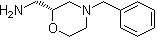 2-Morpholinemethanamine, 4-(phenylmethyl)-, (2r)- Structure,214273-17-3Structure