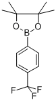 4,4,5,5-Tetramethyl-2-(4-(trifluoromethyl)phenyl)-1,3,2-dioxaborolane Structure,214360-65-3Structure