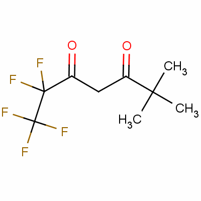 1,1,1,2,2-Pentafluoro-6,6-dimethyl-3,5-heptanedione Structure,2145-68-8Structure