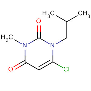 6-Chloro-3-methyl-1-(2-methylpropyl)-1h-pyrimidine-2,4(1h,3h)-dione Structure,214636-53-0Structure