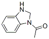 1H-benzimidazole, 1-acetyl-2,3-dihydro- (9ci) Structure,21472-16-2Structure