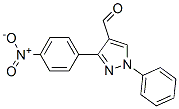 3-(4-Nitro-phenyl)-1-phenyl-1H-pyrazole-4-carbaldehyde Structure,21487-49-0Structure