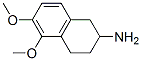 2-Naphthylamine, 1,2,3,4-tetrahydro-5,6-dimethoxy- Structure,21489-50-9Structure