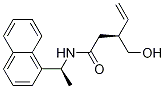 4-Pentenamide, 3-(hydroxymethyl)-n-[(1s)-1-(1-naphthalenyl)ethyl]-, (3s)- Structure,214976-90-6Structure