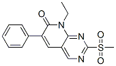 Pyrido[2,3-d]pyrimidin-7(8h)-one, 8-ethyl-2-(methylsulfonyl)-6-phenyl- Structure,214983-22-9Structure