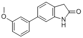 6-(3-Methoxy-phenyl)-1,3-dihydro-indol-2-one Structure,215433-89-9Structure