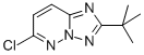 6-Chloro-2-(1,1-dimethylethyl)-[1,2,4]triazolo[1,5-b]pyridazine Structure,215530-59-9Structure