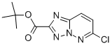 6-Chloro-[1,2,4]triazolo[1,5-b]pyridazine-2-carboxylicacid,tetr-butylester Structure,215531-34-3Structure