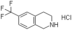 1,2,3,4-Tetrahydro-6-(trifluoromethyl)isoquinoline hydrochloride Structure,215798-14-4Structure