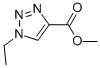 1H-1,2,3-triazole-4-carboxylicacid,1-ethyl-,methylester(9ci) Structure,215868-66-9Structure