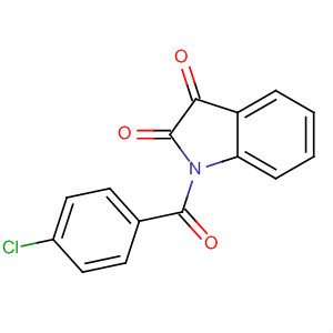 1-(4-Chlorobenzoyl)-1h-indole-2,3-dione Structure,21591-87-7Structure