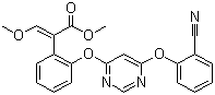 Methyl (e)-2-[2-[6-(2-cyanophenoxy)pyrimidin-4-yl ]oxyphenyl ]-3-methoxy -prop-2-enoate Structure,215934-32-0Structure