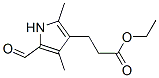 3-(2-Ethoxycarbonylethyl)-2,4-dimethyl-5-formylpyrrole Structure,21603-70-3Structure