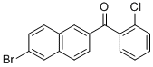 6-Bromo-2-(2-chlorobenzoyl)naphthalene Structure,216144-73-9Structure