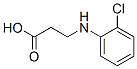 3-(2-Chloroanilino)propanoic acid Structure,21617-10-7Structure