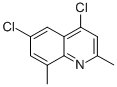 4,6-Dichloro-2,8-dimethylquinoline Structure,21629-51-6Structure