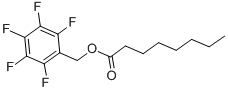 2,3,4,5,6-Pentafluorobenzyl octanoate Structure,21635-03-0Structure