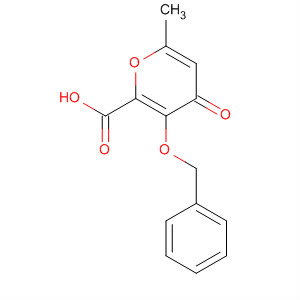 3-(Benzyloxy)-6-methyl-4-oxo-4h-pyran-2-carboxylic acid Structure,216581-47-4Structure