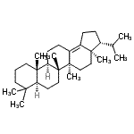 (3R,3ar,5as,5br,7as,11as,11br)-3-isopropyl-3a,5a,5b,8,8,11a-hexamethyl-2,3,3a,4,5,5a,5b,6,7,7a,8,9,10,11,11a,11b,12,13-octadecahydro-1h-cyclopenta[a]chrysene Structure,21681-17-4Structure