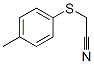 2-[(4-Methylphenyl)thio]acetonitrile Structure,21681-88-9Structure