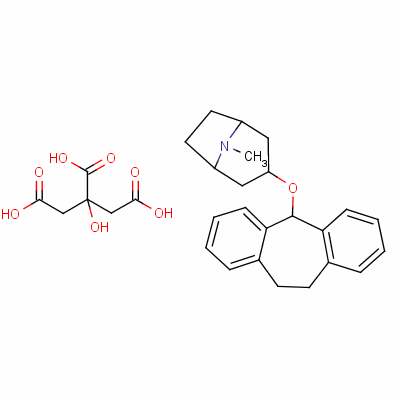 Deptropine dihydrogen citrate Structure,2169-75-7Structure