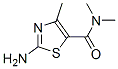 2-Amino-4-methyl-thiazole-5-carboxylic acid dimethylamide Structure,21709-40-0Structure