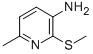 3-Amino-6-methyl-2-(methylthio)pyridine Structure,217096-29-2Structure