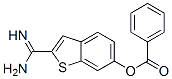 Benzo[b]thiophene-2-carboximidamide, 6-(benzoyloxy)- Structure,217099-39-3Structure