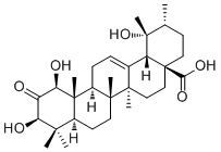 1-Hydroxy-2-oxopomolic acid Structure,217466-37-0Structure