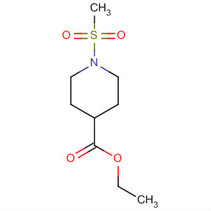 1-(甲基磺?；?-4-哌啶羧酸乙酯結構式_217487-18-8結構式