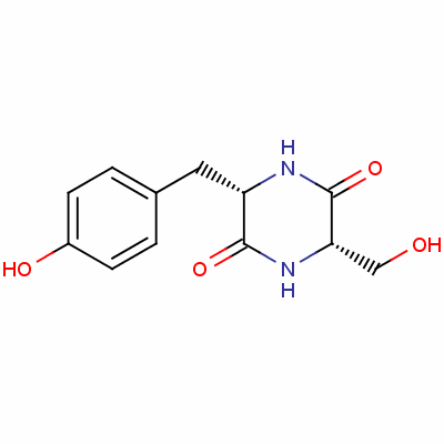 Cyclo(-ser-tyr) Structure,21754-31-4Structure