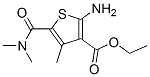 2-Amino-5-dimethylcarbamoyl-4-methyl-thiophene-3-carboxylic acid ethyl ester Structure,217962-82-8Structure